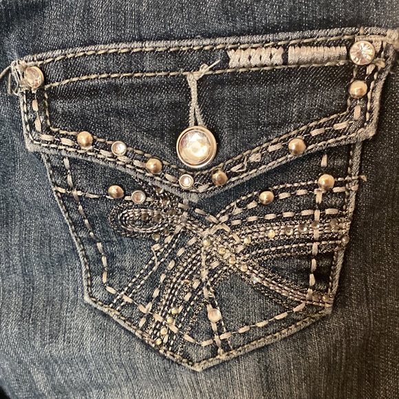 Earl Jeans Y2k Jewelled Pockets Bedazzled - Picture 8 of 12